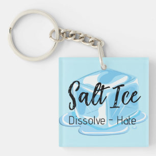 Salt Ice Keychain