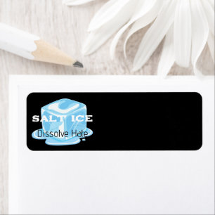 Salt Ice Return Address Label