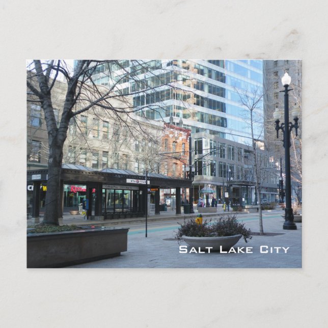 Salt Lake City Postcard (Front)