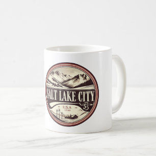 Salt Lake City Ski Resorts Utah skking gifts Coffee Mug