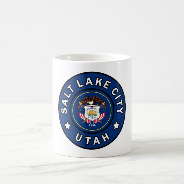 Salt Lake City Utah Coffee Mug (Center)
