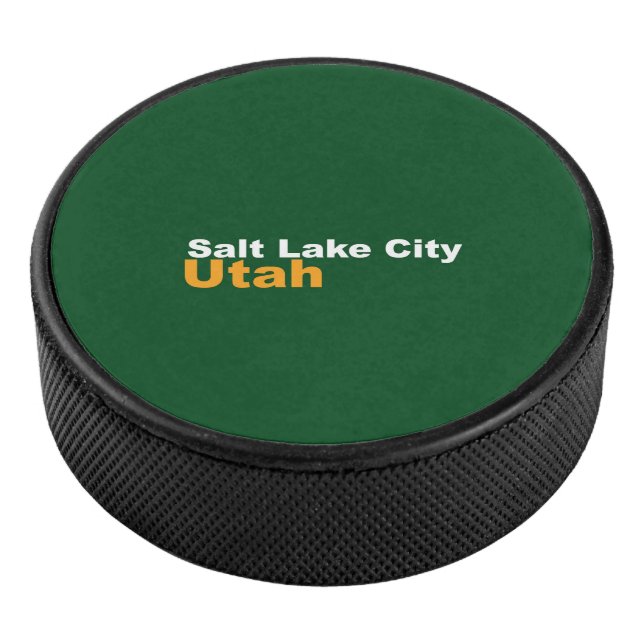 Salt Lake City, Utah Hockey Puck (3/4/2016 12:00:00 AM)