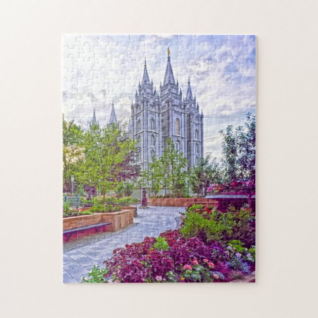 Salt Lake City Utah. Jigsaw Puzzle (Vertical)