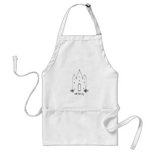 salt lake city utah temple simple modern standard apron