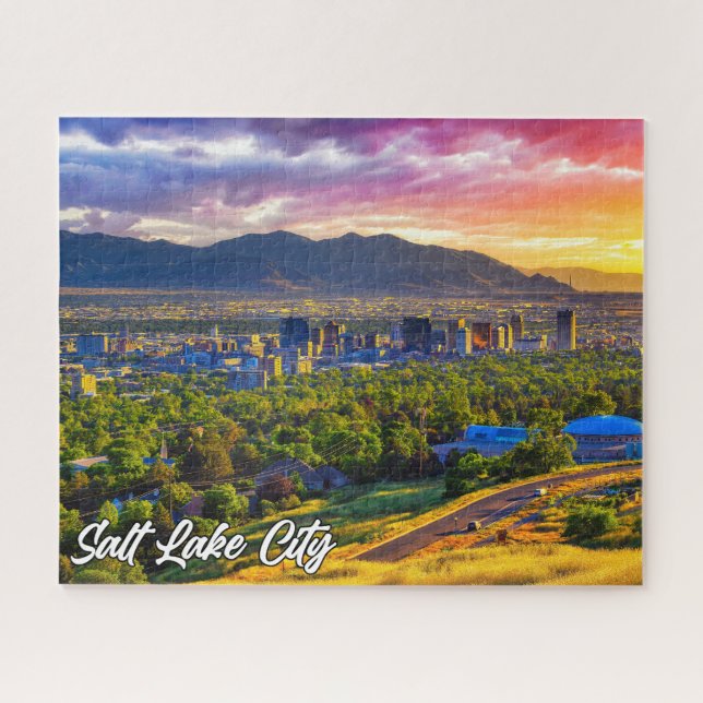 Salt Lake City, Utah, USA Jigsaw Puzzle (Horizontal)