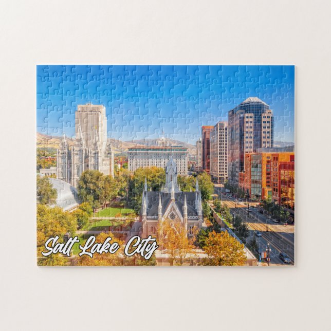 Salt Lake City, Utah, USA Jigsaw Puzzle (Horizontal)