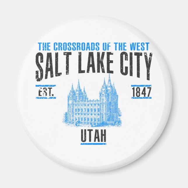 Salt Lake Magnet (Front)