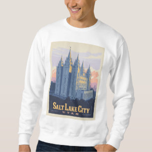 Salt Lake Temple Salt Lake City, Utah Sweatshirt