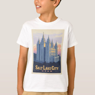Salt Lake Temple   Salt Lake City, Utah T-Shirt