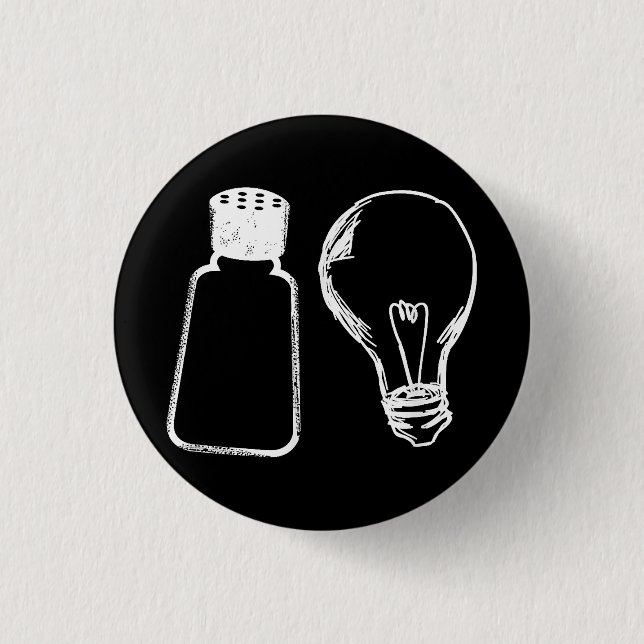 Salt & Light Be Ye Salt Bible Verses Matthew 513-1 1 Inch Round Button (Front)