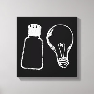 Salt & Light Be Ye Salt Bible Verses Matthew 513-1 Canvas Print