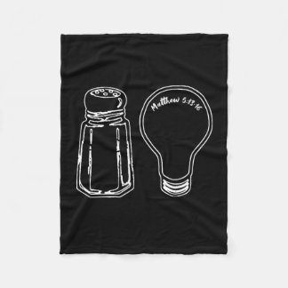 Salt & Light Fleece Blanket