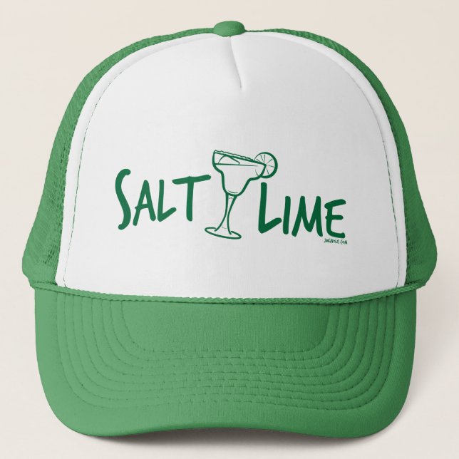 Salt / Lime Trucker Hat (Front)