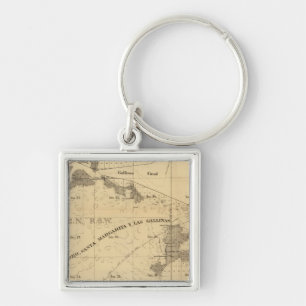 Salt marsh and tide lands keychain
