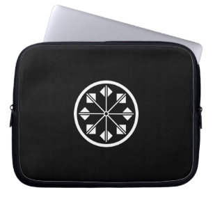Salt name rice field pinwheel laptop sleeve
