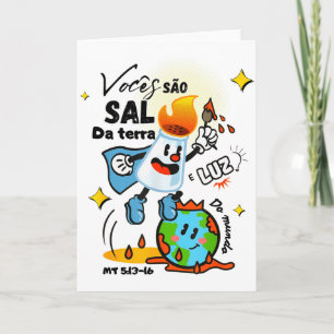 Salt Of The Earth And Light Of The World Card