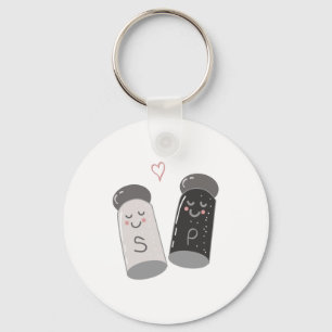 Salt & Pepper Keychain