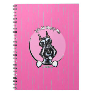 Salt Pepper Schnauzer IAAM Notebook
