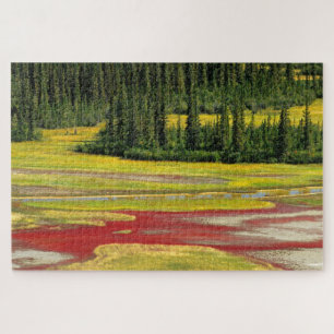 Salt Plain & Forest   Wood Buffalo National Park Jigsaw Puzzle