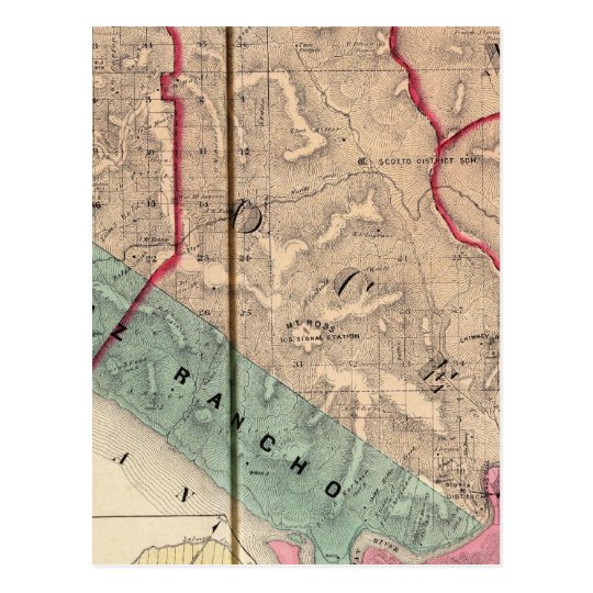 Salt Point, Ocean, Mendocino, Redwood, Bodega Postcard