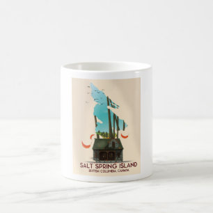 Salt Spring Island British Columbia Canada Magic Mug