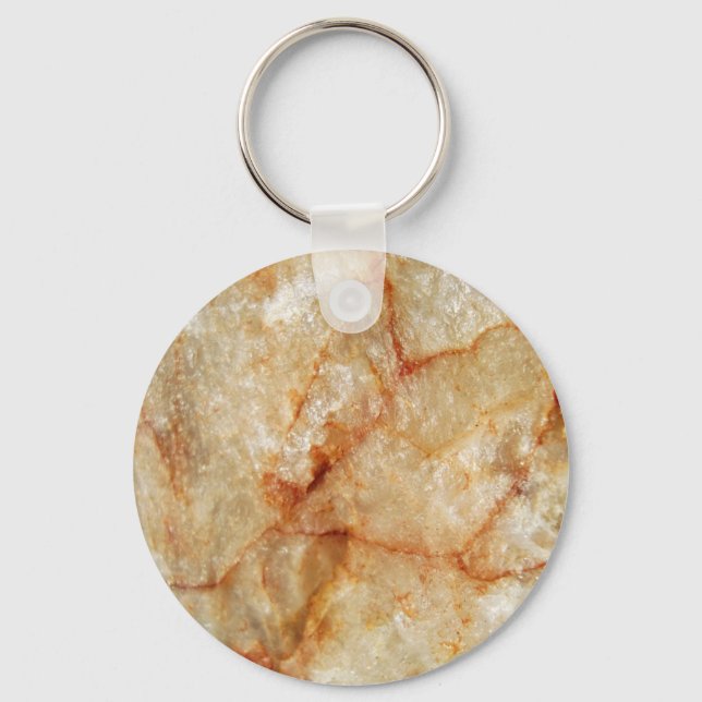 Salt Stone Rock Keychain (Front)