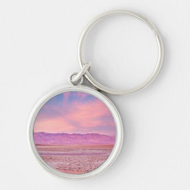 Salt Water Lake Death Valley Keychain (Front)