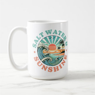 Salt Water & Sunshine 15oz Coffee Mug