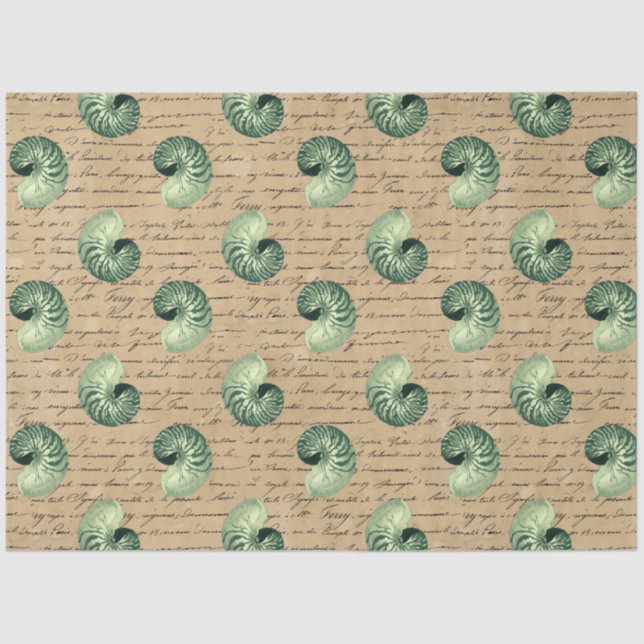 Salt Witch Grimore Series Design 10 Tissue Paper (Front)
