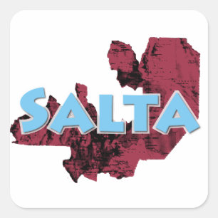 Salta Square Sticker