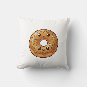 Salted Caramel Donut Kawaii Cushion Pillow