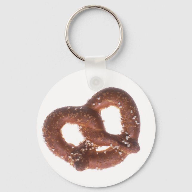 Salted Pretzel Keychain (Front)