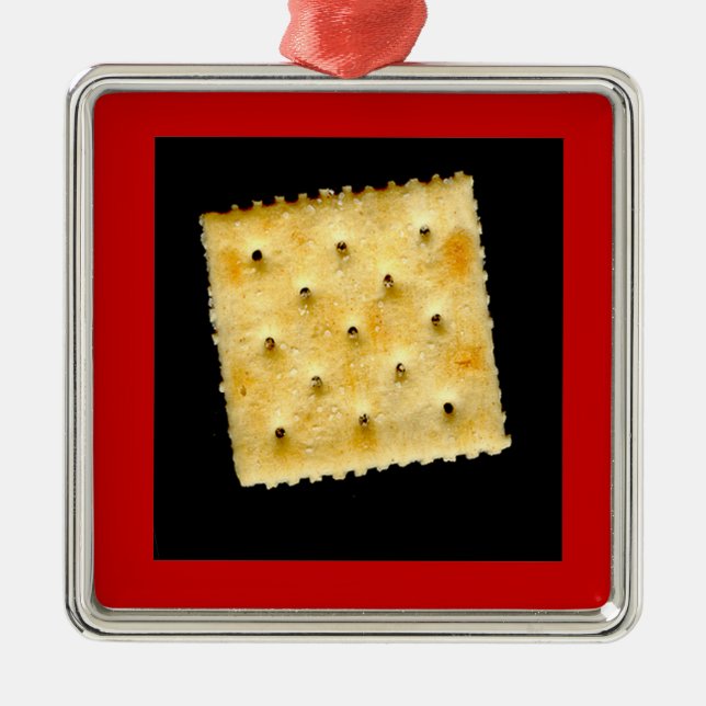 Saltine Metal Ornament (Front)