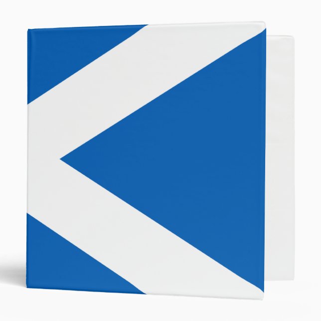 Saltire ~ Flag of Scotland Binder (Front/Inside)