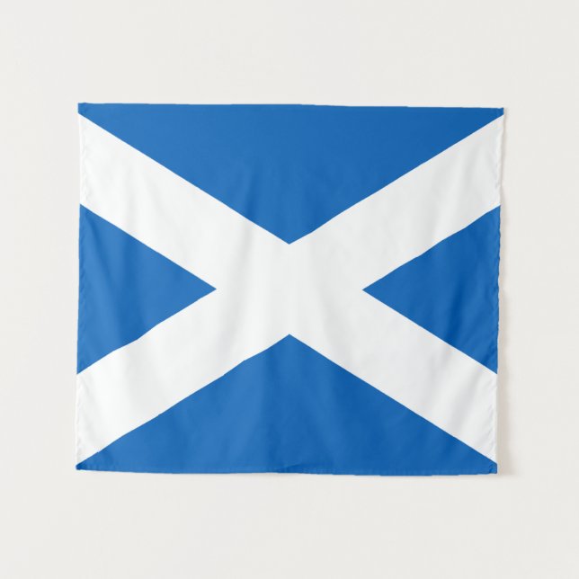 Saltire ~ Flag of Scotland  Tapestry (Front (Horizontal))