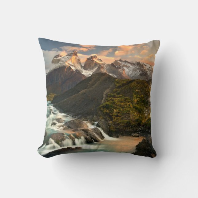 Salto Grande Throw Pillow (Front)