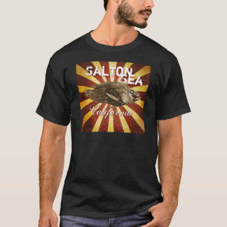 Salton Sea, California Starburst Fish : DARK T-Shirt