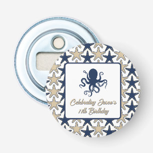 Saltwater and Sunshine Beach Birthday Party Bottle Opener