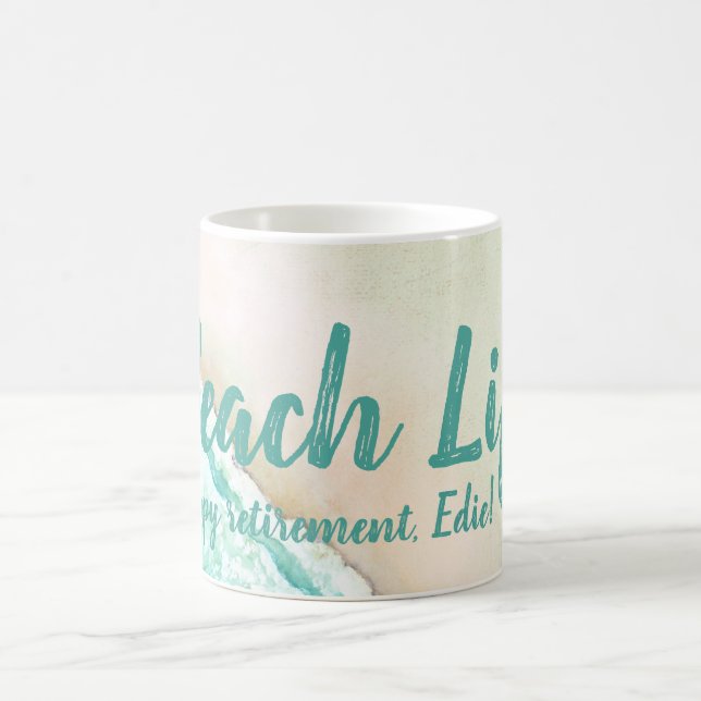 Saltwater Beach Life Seahorse  Coffee Mug (Center)