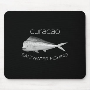 Saltwater Deep Sea Fishing Curacao Mahi Mahi Mouse Pad