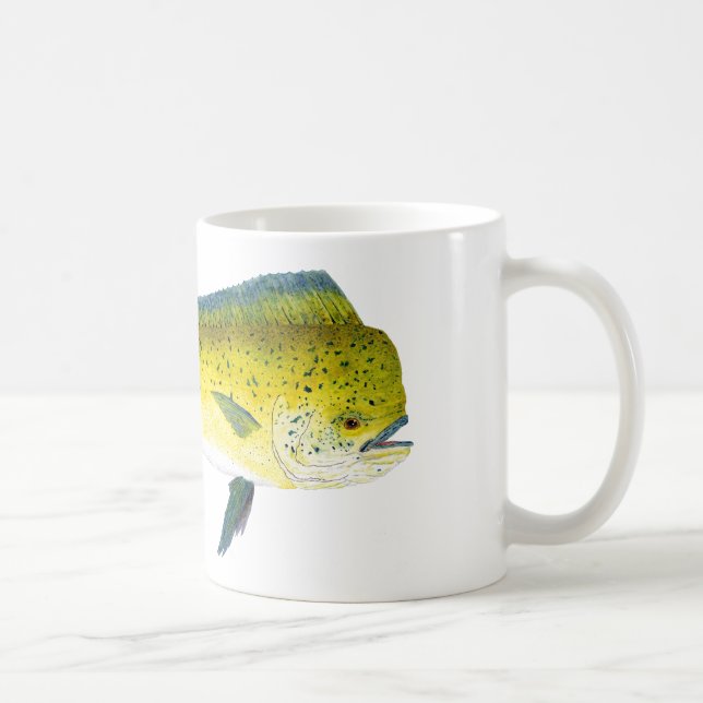 Saltwater Dorado Mug (Right)