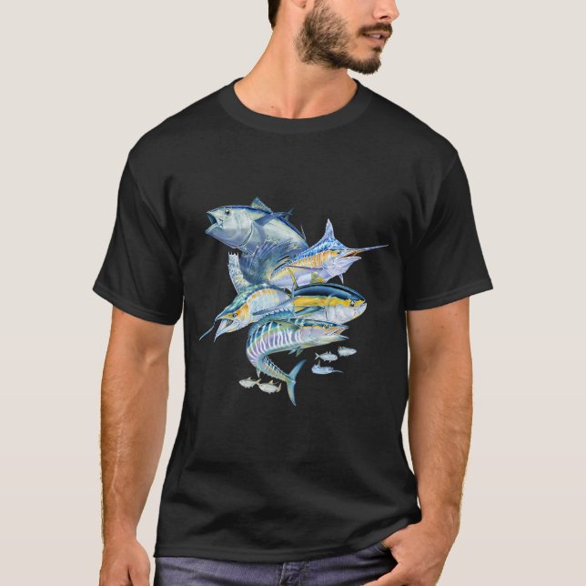 Saltwater Fish T-Shirt (Front)