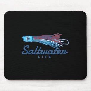 Saltwater Life Saltwater Fishing Lure  Mouse Pad