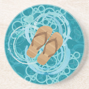 Saltwater Sandals SandstoneCoaster Coaster