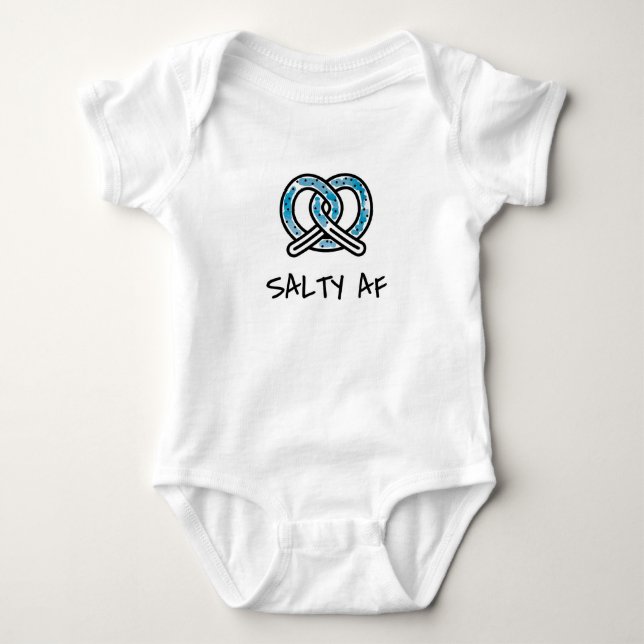 Salty AF - Baby Bodysuit (Front)