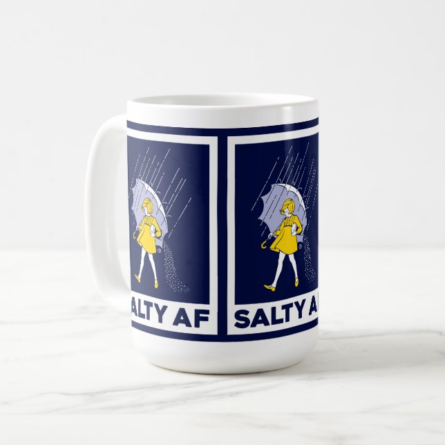 Salty AF Mug (Front Left)