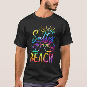 Salty Beach Glasses Summer Vacation Hawaii Beach T T-Shirt