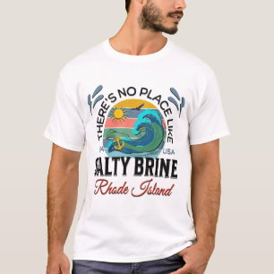 Salty Brine Beach, Rhode Island T-Shirt