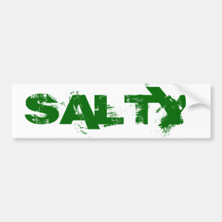 SALTY BUMPER STICKER