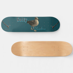 Salty Chicken Surf and Turf Skateboard